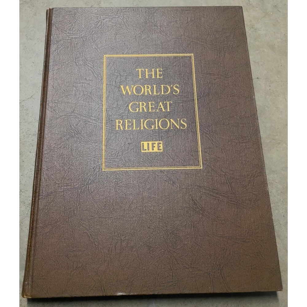 Vintage 1957 The World’s Great Religions LIFE Hardcover Book Coffee Table Art
